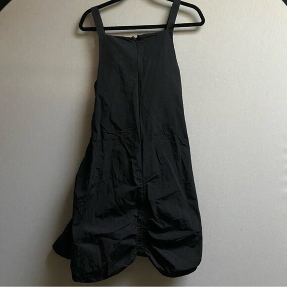Oak + Fort Nylon ruched mini dress Sz S - Picture 2 of 8